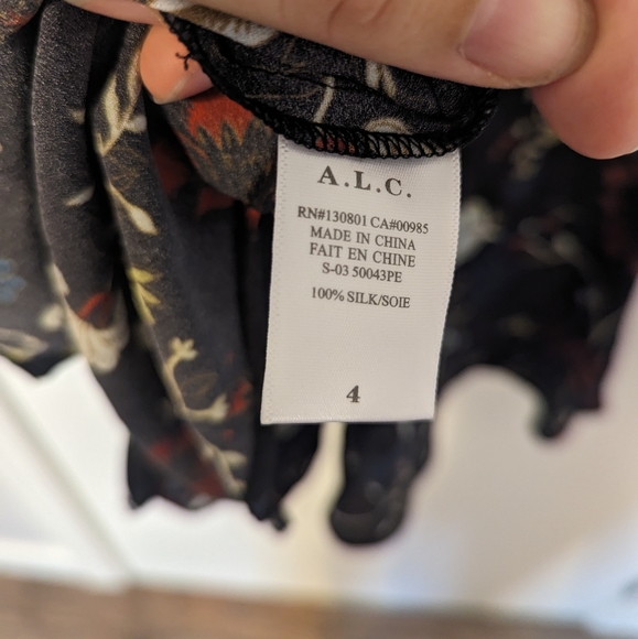 A.L.C. Silk Camisole - size 4 - Picture 3 of 3